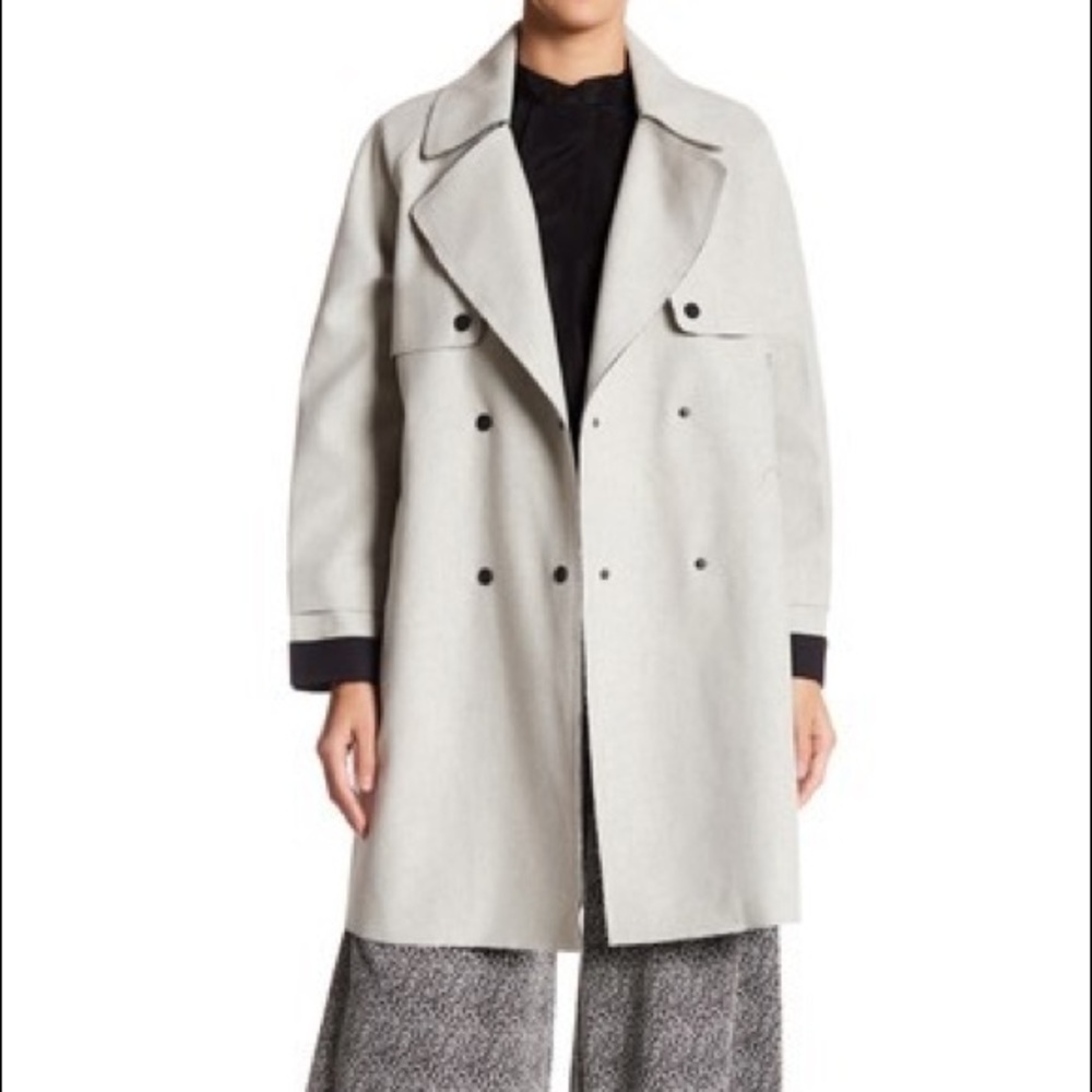 Native Youth Esker Raw Edge Coat size medium